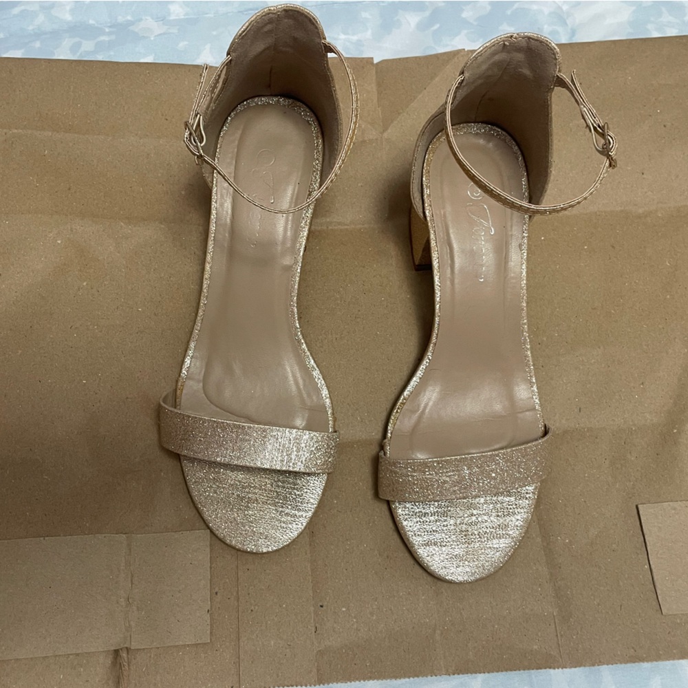 Elegant Rose Gold Women's Heels